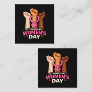 International Women's Day 8 March Card