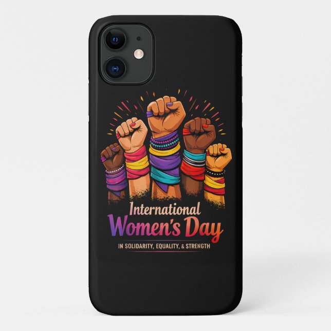 International Women's Day 8 March Case-Mate iPhone Case (Back)