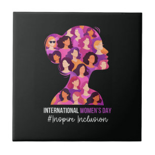 International Women's Day 8 March  Ceramic Tile