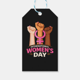 International Women's Day 8 March Gift Tags