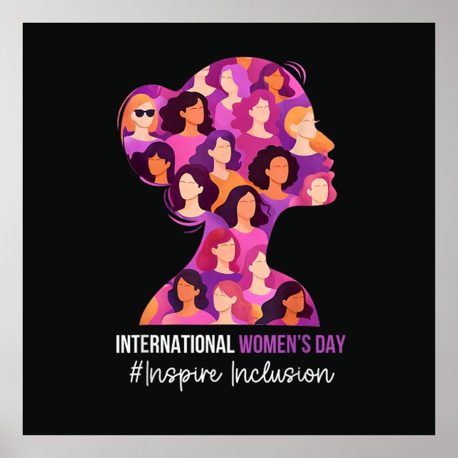 International Women's Day 8 March  Poster (Front)