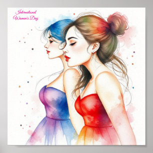 International Women's Day 8 March  Poster