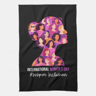 International Women's Day 8 March Tea Towel