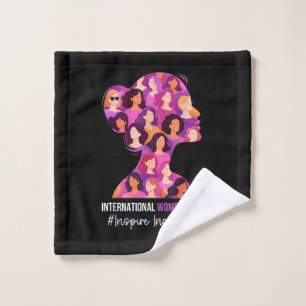 International Women's Day 8 March Wash Cloth