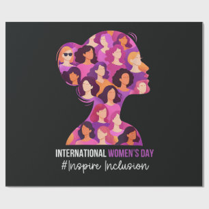 International Women's Day 8 March Wrapping Paper