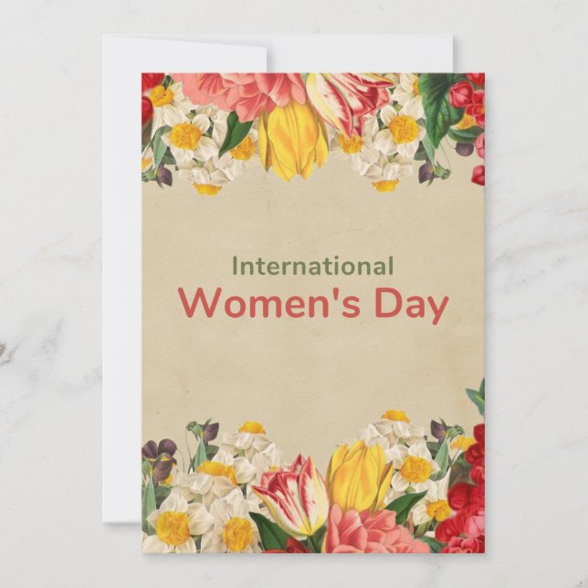 International Women's Day Card 08-2022 (Front)