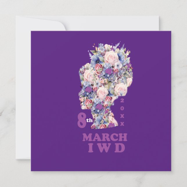 International Women's Day : Celebrate Feminini (Front)