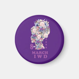 International Women's Day : Celebrate Feminist Magnet