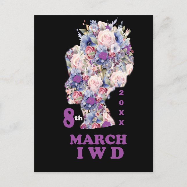 International Women's Day : Celebrate Feminist Postcard (Front)