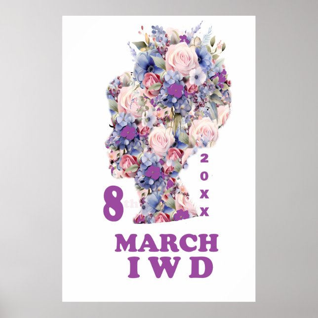International Women's Day : Celebrate Feminist Poster (Front)