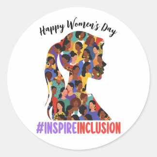 International Women's Day  Classic Round Sticker