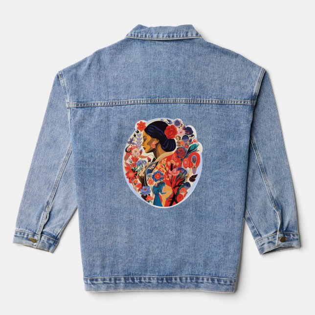 International Women's Day Denim Jacket (Back)