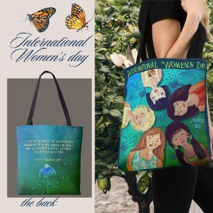 International Women's Day Diverse Woman Portraits Tote Bag