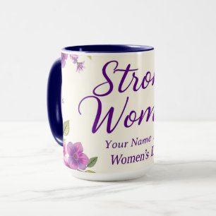 International Women's Day Elegant Script Mug