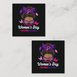 International Women's Day Enclosure Card