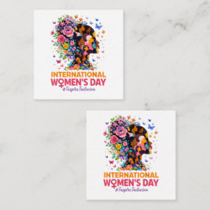 International Women's Day Enclosure Card