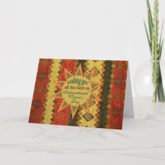 International Women's Day Greeting Card (Front)