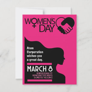 International Women's Day  Holiday Card