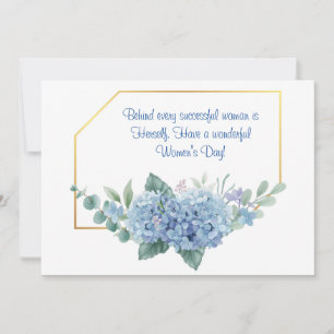 international women's day  holiday card