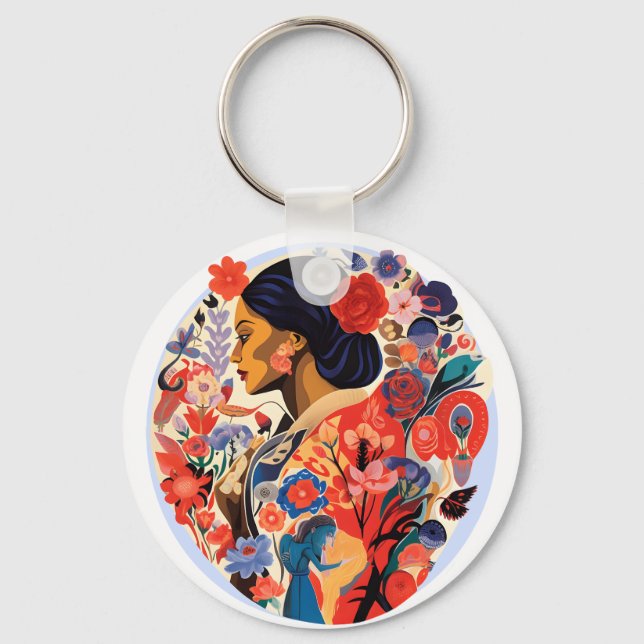 International Women's Day Key Ring (Front)