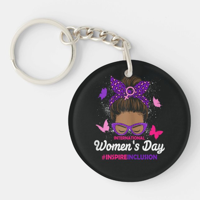 International Women's Day Key Ring (Front)
