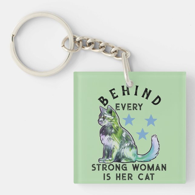 International women's day key ring (Front)