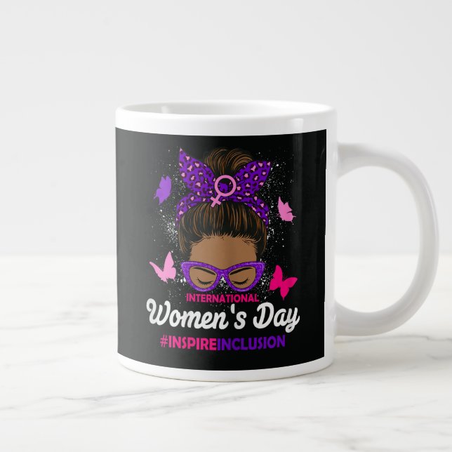 International Women's Day Large Coffee Mug (Right)