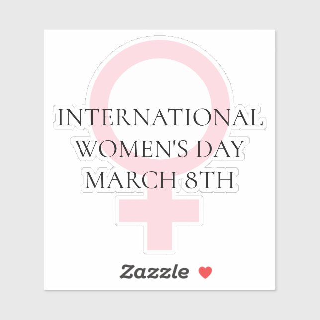International Women's Day - March 8th   (Sheet)