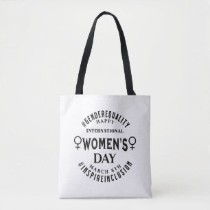 International Women's Day   March 8th Equality Tote Bag