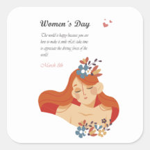 International Women's Day March 8th