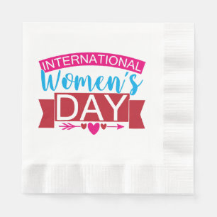 International Womens Day  Napkin