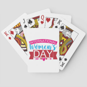 International Womens Day  Playing Cards