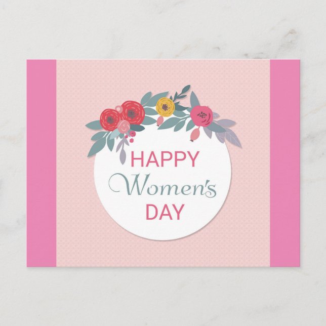 international women's day postcard (Front)
