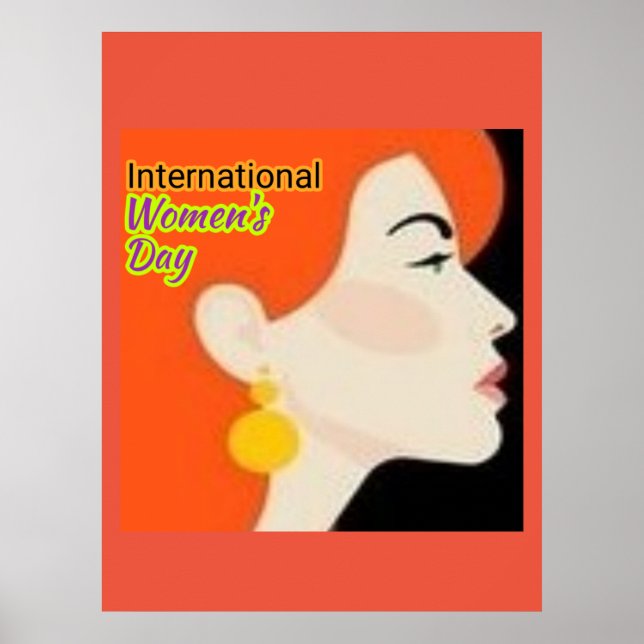 International Women's Day . Poster (Front)