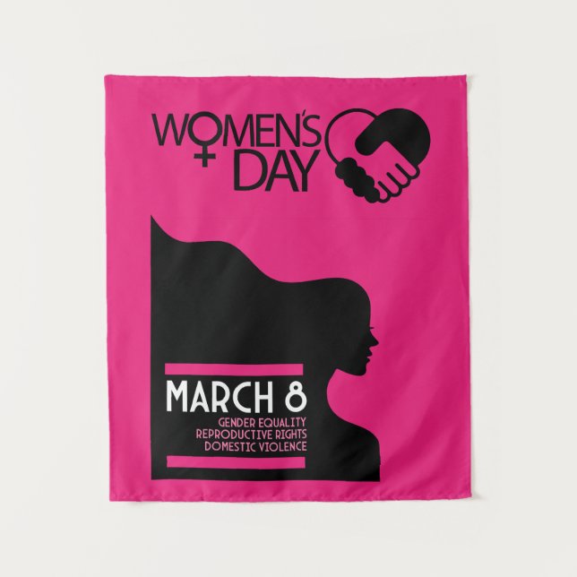 International Women's Day  Tapestry (Front)
