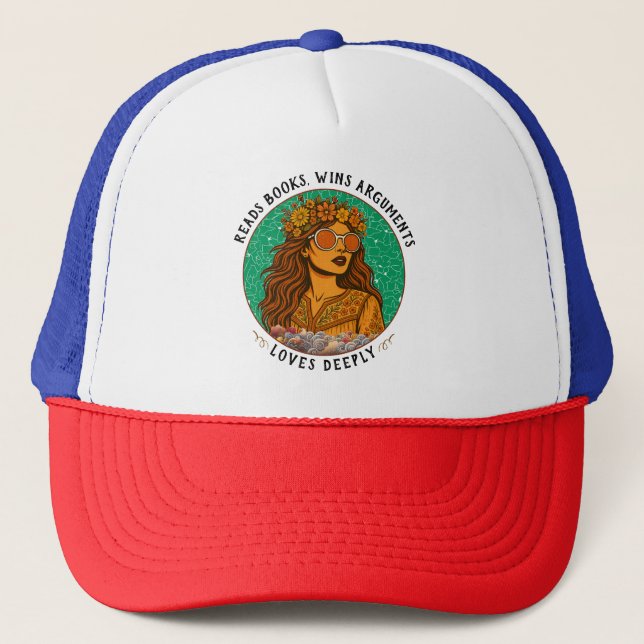 International women's day trucker hat (Front)