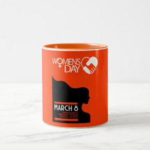 International Women's Day  Two-Tone Coffee Mug
