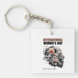 International Wome's Day Key Ring