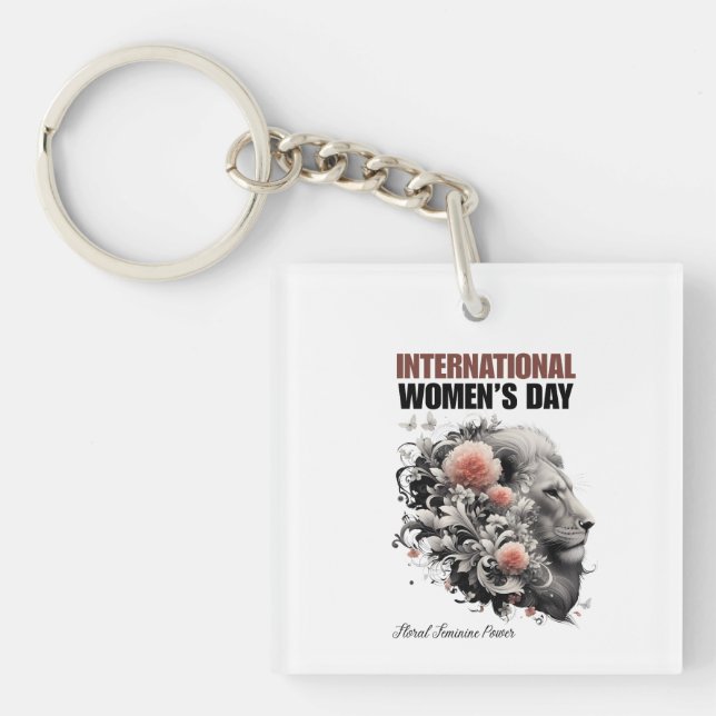 International Wome's Day Key Ring (Front)
