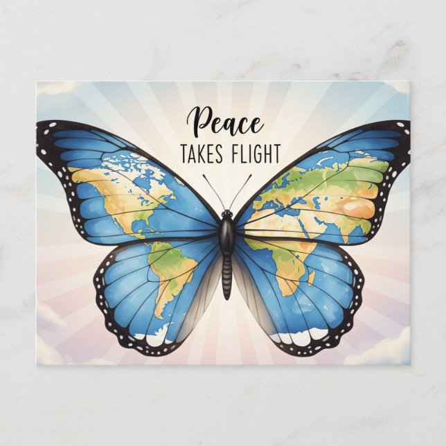 International World Peace Postcard (Front)