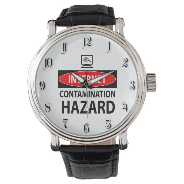 Internet – contamination hazard watch (Front)