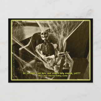 Internet dating postcard