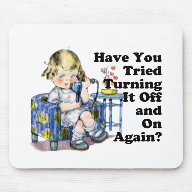 Internet Humour Mouse Pad (Front)