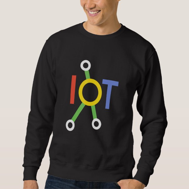 Internet Of Things Science Iot Data Analytics Tran Sweatshirt (Front)