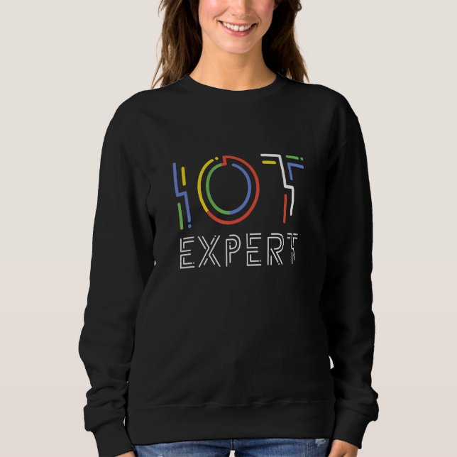 Internet Of Things Smart Iot Science Data Analytic Sweatshirt (Front)