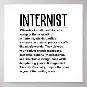Internist Poster