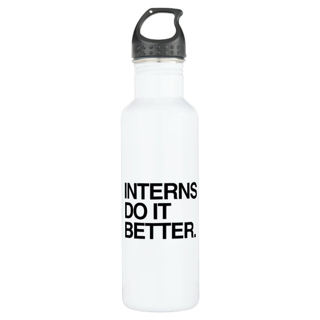 INTERNS DO IT BETTER -.png 710 Ml Water Bottle (Front)