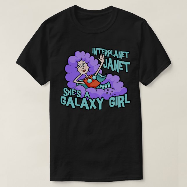 Interplanet Janet Classic T-Shirt (Design Front)