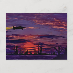 Interplanetary Commute postcard
