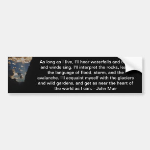interpret the rocks bumper sticker